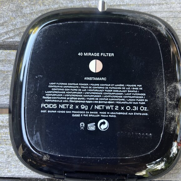 Marc Jacobs Mirage Filter #40 Light Filtering Contour Powder NEW - Picture 4 of 6